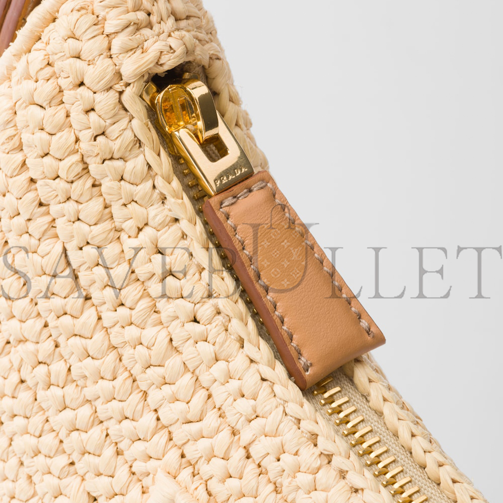 PRADA PRADA ARQUÉ CROCHET SHOULDER BAG 1BC194 (22.5*18.5*6cm) PRADA PRADA ARQUÉ CROCHET SHOULDER BAG 1BC194 (22.5*18.5*6cm)